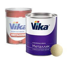 VIKA/ВИКА Автоэмаль 615 Полюс мира металлик 0,9