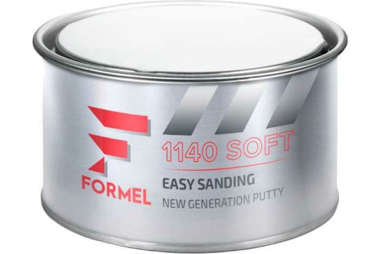 FORMEL/ФОРМЭЛ Шпатлевка FM-1141 полиэфирная наполняющая мультизернистая, 900 г  (1140)