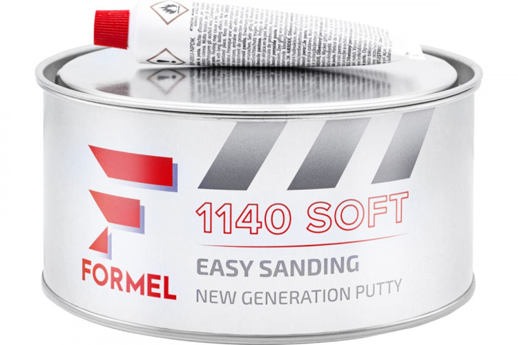 FORMEL/ФОРМЭЛ Шпатлевка FM-1142 полиэфирная наполняющая мультизернистая, 1800 г  (1140)