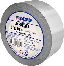 ABRO/АБРО Лента алюминиевая 50мм х 40м 3450-50