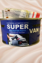 SUPER VAN Шпатлевка универсальная, полиэфирная 1л