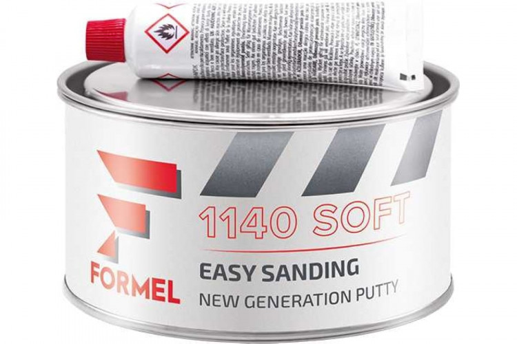 FORMEL/ФОРМЭЛ Шпатлевка FM-1144 полиэфирная наполняющая мультизернистая, 380 г  (1140)