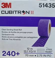 3M/3М Полоска абразивная Hookit Purple+ Р240 Рулон 70х12м 51435