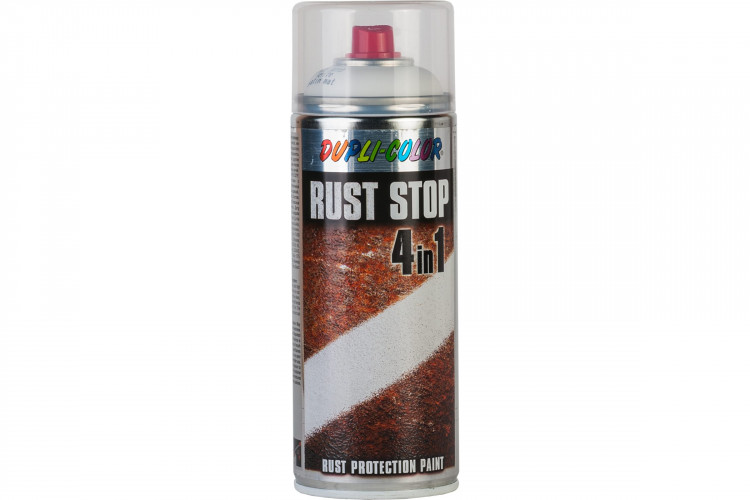 DUPLI COLOR Эмаль по ржавчине 4 в 1 RUST STOP оранжевая (RAL 2004) 0,4 228698