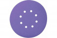 SANDWOX/САНДВОКС 328 Круг Purple 125мм Р180 8 отв фиолетовый