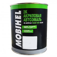 MOBIHEL/МОБИХЕЛ Автоэмаль 225 Желтый акрил 0,9л без отвердителя
