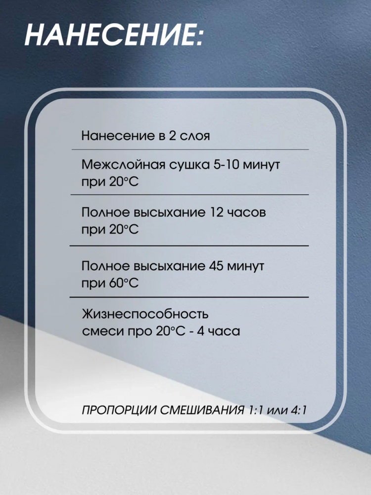 BASLAC/БАСЛАК Лак 40-40 HS 2:1 универсальный 5л+2,5 отверд 50-20