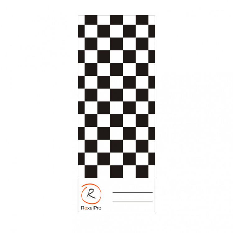 RoxelPro/РоксельПро Тест-панель бумажная 7х18см черно-белые 100шт 493542