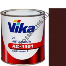 VIKA/ВИКА Автоэмаль RAL 8014 Сепия коричневый акрил 0,85л без отвердителя