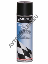 CAR-REP Краска черная матовая а/э 500мл 01001