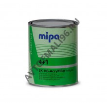 MIPA/МИПА Грунт 2К акриловый 4+1 толстослой Светло-серый 1л+отв H5 0.25л
