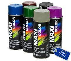 MaxiColor/МаксиКолор Аэрозоль RAL 6005 Темно-зеленая 400мл