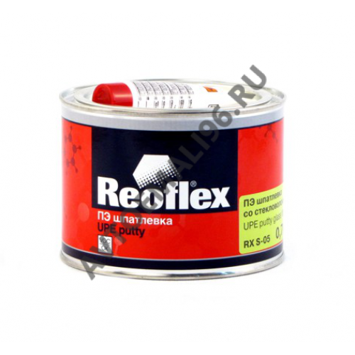 REOFLEX/РЕОФЛЕКС Шпатлевка стекловолокно 0,5кг+отв