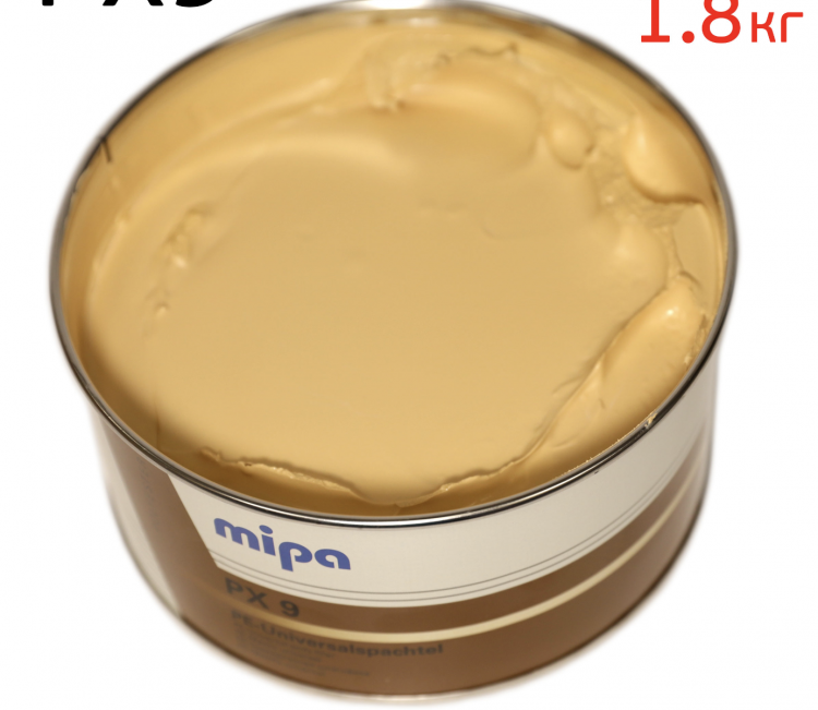 MIPA/МИПА Шпатлевка PX9 универсальная Soft 1,8кг