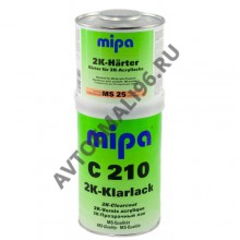 MIPA/МИПА Лак 2К MS C210 1л+отв MS25 0.5л