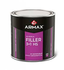 ARMAX/АРМАКС Грунт HS 2К 3+1 "мокрый по мокрому" черный 1кг + отв 0,2кг
