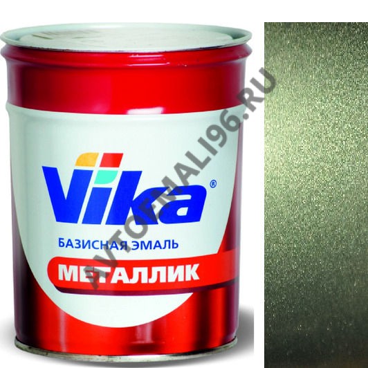 VIKA/ВИКА Автоэмаль 8060 База Сине-зеленая металлик 0,9