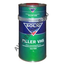 SOLID Грунт 332 VHS LOW VOC наполнитель 4+1 черный (1л+0,25)