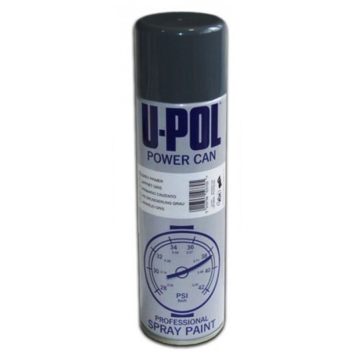 U-POL Грунт протравливающий Power Can темно-серый PCEP 500мл а/э UP0830