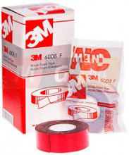 3M/3М Скотч двухсторонний 25мм*5м СЕРЫЙ
