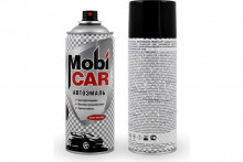 MOBICAR/МОБИКАР Автоэмаль акрил 000 черная матовая  а/э 520мл 0501-000MC