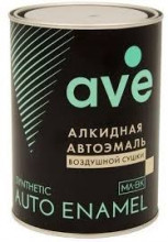 AVE Автоэмаль 1025 Оранжевая алкид 0,8кг
