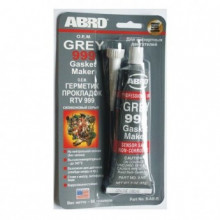 ABRO/АБРО 999 Герметик прокладок 85гр силиконовый Серый 9-AB-R