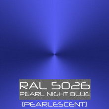 Эмаль Ral 5026 Жемчужно-ночной-синий акрил 1кг