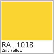 Эмаль Ral 1018 Желтый цинк 1кг