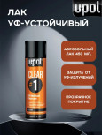 U-POL АЭРО Лак УФ-Устойчивый С Высоким Глянцем #1 450мл
