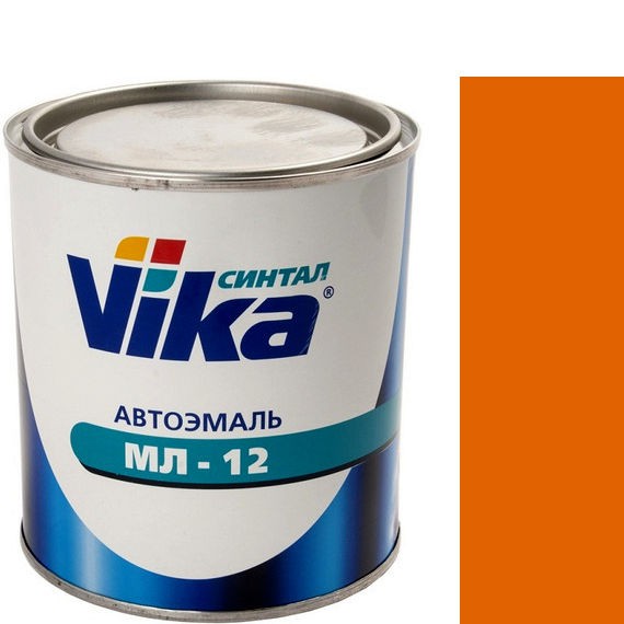 VIKA/ВИКА Автоэмаль 121 Оранжевый МЛ 12 0,8л