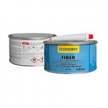 NOVOL/НОВОЛ ASIA Шпатлевка со стекловолокном FIBER 0,9кг