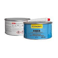 NOVOL/НОВОЛ ASIA Шпатлевка со стекловолокном FIBER 0,9кг