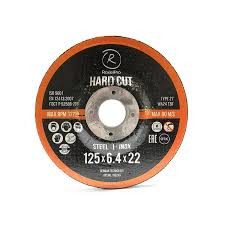 RoxelPro/РоксельПро Круг отрезнойROXTOP HARD CUT 125 x 1.6 x 22мм, Т41, нерж.сталь,металл 105245