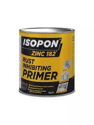 U-POL Грунт антикоррозийный ISOPON ZINC 182 серый 0.25л Z182/S