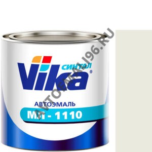 VIKA/ВИКА Автоэмаль 201 Белая МЛ-1110 0,8л