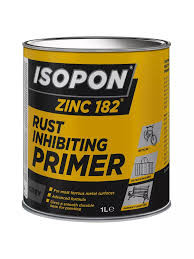 U-POL Грунт антикоррозийный ISOPON ZINC 182 серый 1л Z182/M