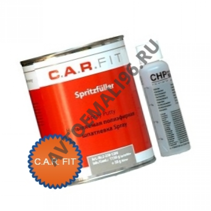 CARFIT/КАРФИТ Шпатлевка жидкая распыляемая 1,2кг 2-250-1200