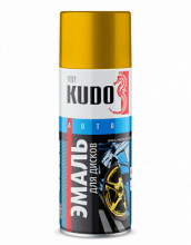 KUDO/КУДО 5207 Эмаль для дисков Золотая 520мл KU-5207
