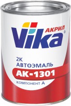 VIKA/ВИКА Автоэмаль 208 Охра-золотистая акрил 0.85 без отвердителя