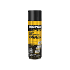 U-POL Грунт антикоррозийный ISOPON ZINC 182 серый а/э 450мл Z182/AL