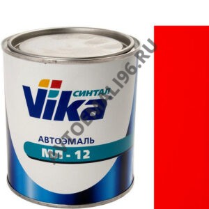 VIKA/ВИКА Автоэмаль 42 Красная МЛ 12  0,8л