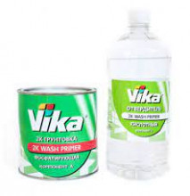 VIKA/ВИКА Грунт фосфатирующий ВЛ-02+отвердитель кислотный (0,8+0,67) Желто-зелёный