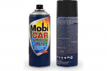 MOBICAR/МОБИКАР Автоэмаль алкид. сигнальный черный матовый а/э 520мл, 0505-9004MC