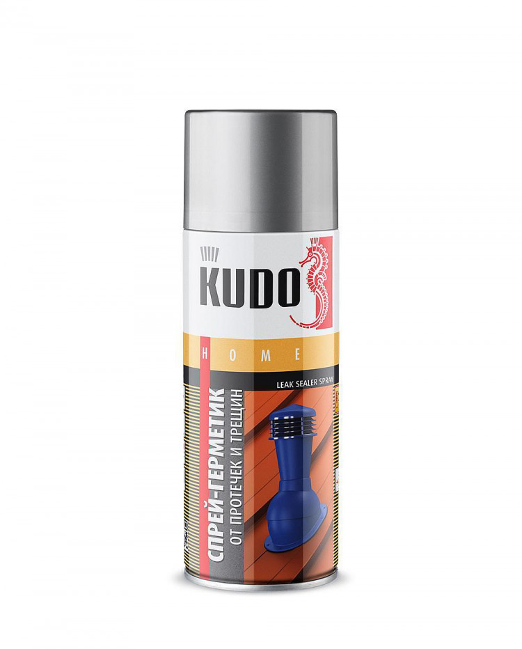KUDO/КУДО H302 Герметизирующий спрей Черный 520мл