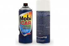 MOBICAR/МОБИКАР Автоэмаль алкид. транспортный белый матовый а/э 520мл 0505-9016MC