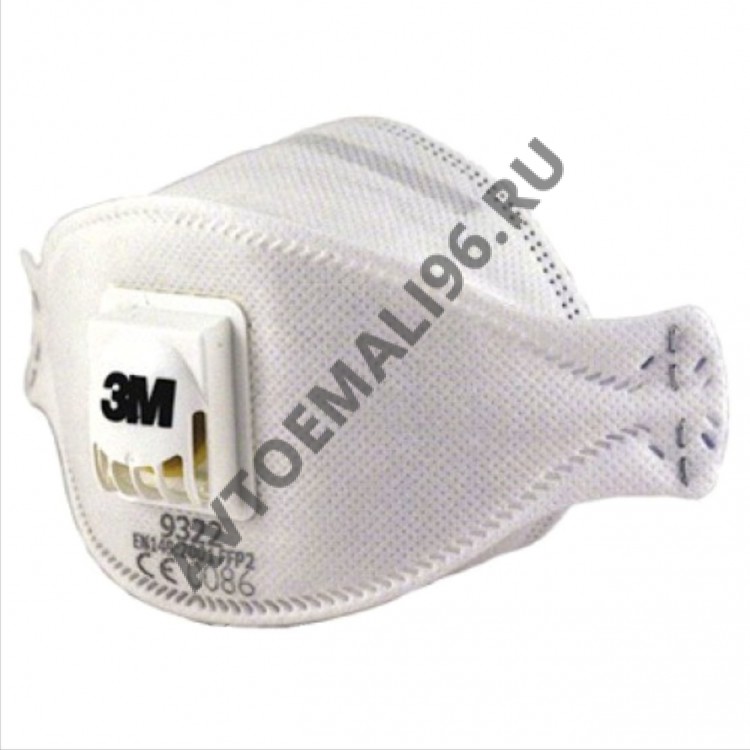 3M/3М Маска- респиратор с клапаном выдоха 9332