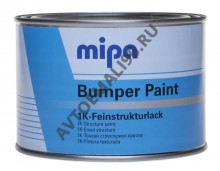 MIPA/МИПА Краска для бампера Серая структурная 0,5л