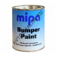 MIPA/МИПА Краска для бампера Серая структурная 1л