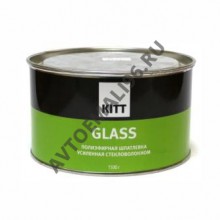 KITT Шпатлевка GLASS со стекловолокном 1кг